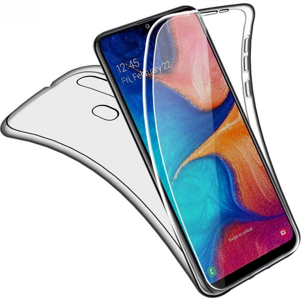 Screenguard 360° Screen & Body Protector Samsung Galaxy A20e Hülle mit Folie (Samsung Galaxy A20e), Smartphone Hülle, Tr...