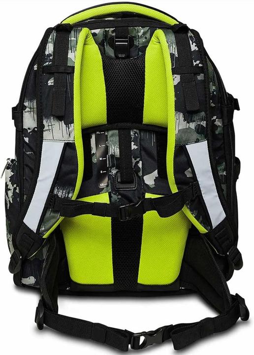 Actual product image Seven Ergonomic Adjustable Backpack with Multiple Compartments and Helmet Holder (32 l)