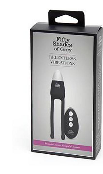 Actual product image Fifty Shades of Grey Relentless Vibrations Remote Control Couples Vibe