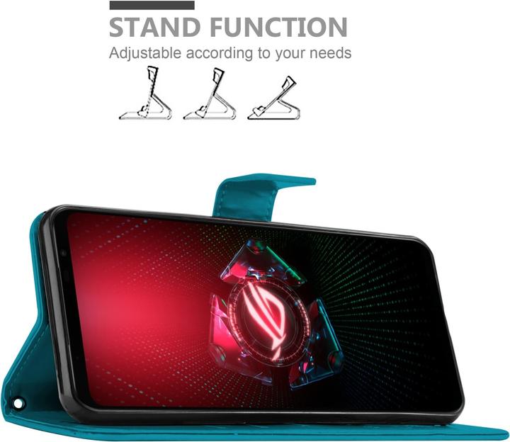 Immagine prodotto Cadorabo Custodia Flower Book (Asus ROG Phone 5)