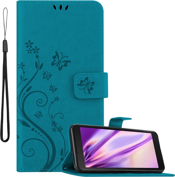 Actual product image Cadorabo Case Flower Book (Samsung Galaxy Xcover 5)