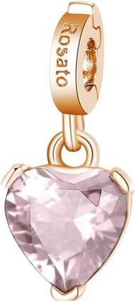 Immagine prodotto Rosato Incantevole ciondolo in bronzo con quarzo rosa Cuore di Storie RZ190 (925 Argento)