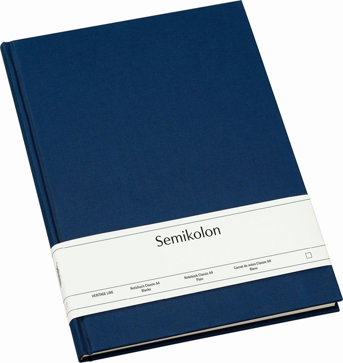 Produktbild Semikolon Classic (A4, Blanko, Harter Einband)
