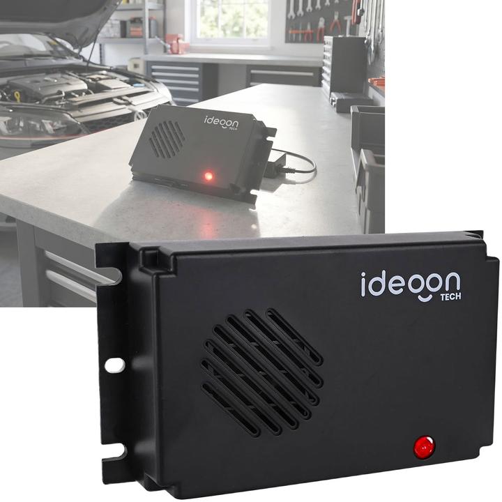 Ideoon Mobile Marderabwehr mit Ultraschall, batteriebetrieben, ca. 40 m²