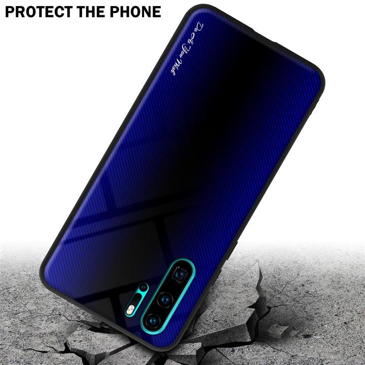 Immagine prodotto Cadorabo Copertura di vetro a strisce in TPU (Huawei P30 Pro)