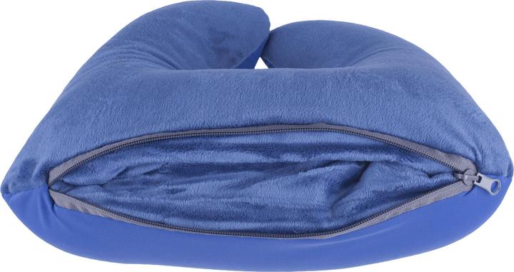 Produktbild Walser 30811 Nackenkissen Reise, Reisekissen 2 in 1, Nackenstützkissen, blau (Kopf- & Nackenkissen)