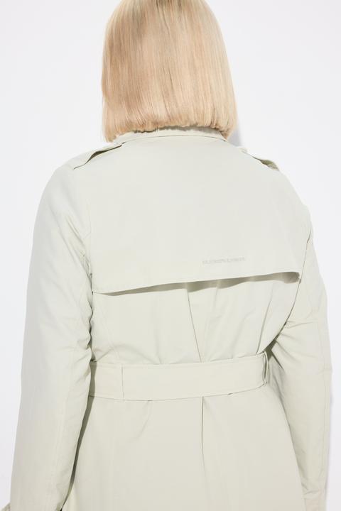 Produktbild Ulla Popken Trenchcoat, A-Linie, Hemdkragen, Bindegürtel (46, 48)