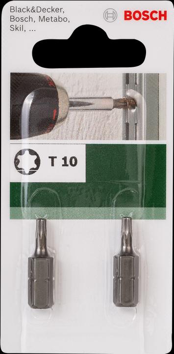 Actual product image Bosch Zubehör Torx bit T 10 Accessories C 6.