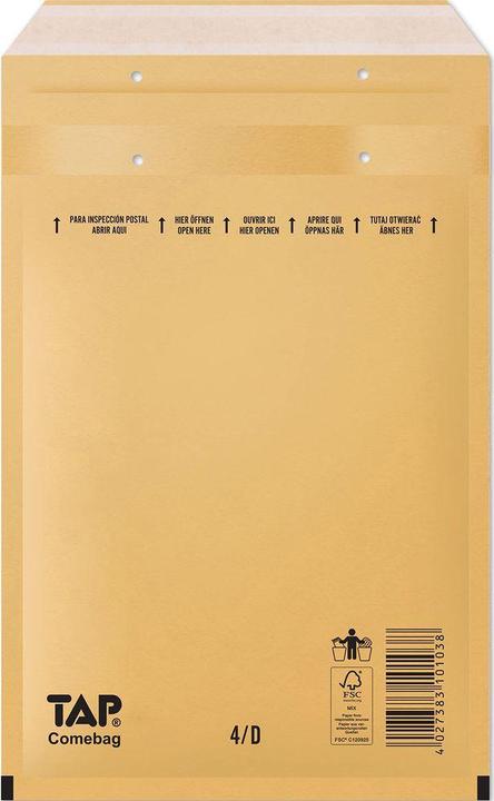 Actual product image Antalis Bubble wrap sandbags D/14 gold (1 pcs.)