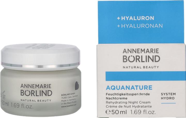 Actual product image Annemarie Börlind Aquanature (50 ml, Night cream, Up to SPF 10)