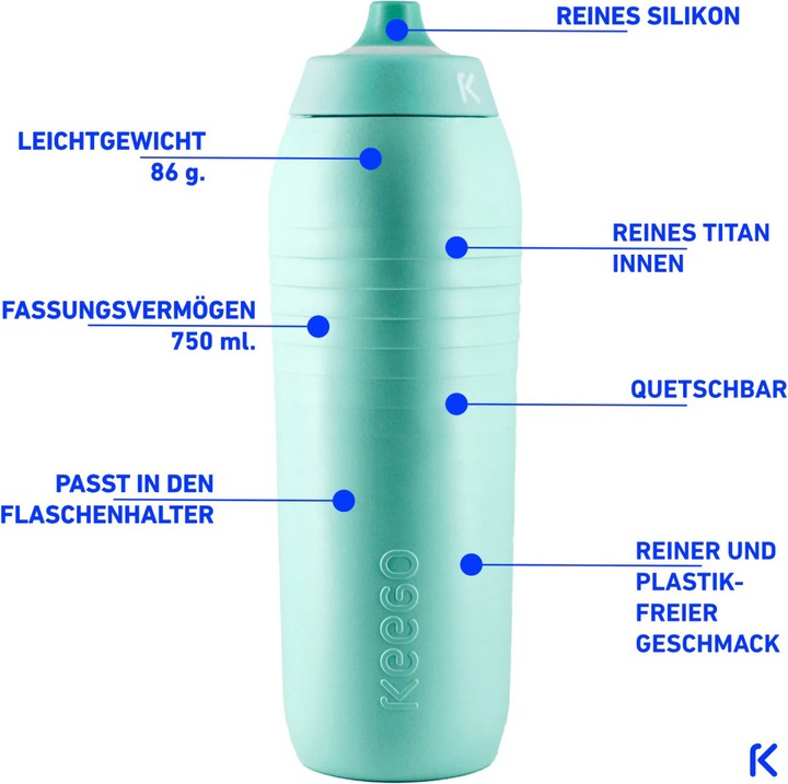 Actual product image Keego Drinking bottle (0.75 l)