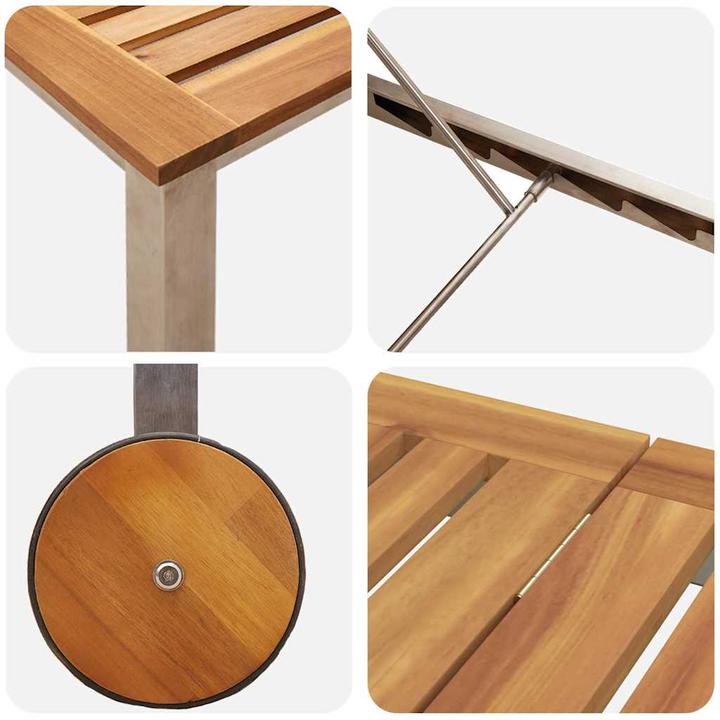 Actual product image vidaXL Sun lounger (53 cm)