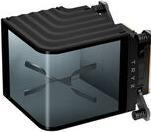 Produktbild TRYX Panorama CPU Wasserblock, AMOLED-Display, Intel- und AMD-Sockel - schwarz