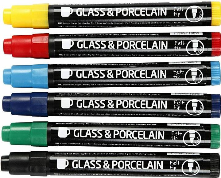 Actual product image Creativ Company Glass & Porcelain Marker (31651) (6x)