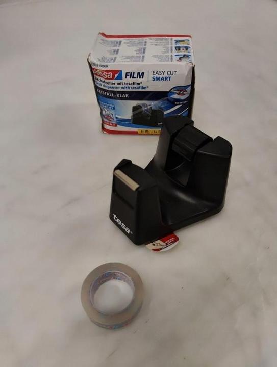 Actual product image tesa SMART adhesive tape dispenser incl. 2 adhesive rolls