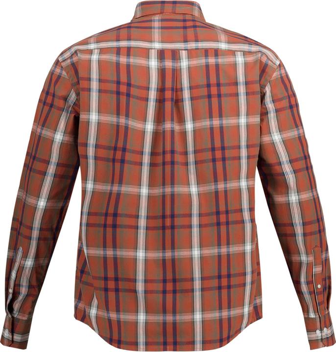 Immagine prodotto JP1880 Camicia a quadri dalla vestibilità moderna con maniche lunghe e colletto ad apertura inglese (5XL)