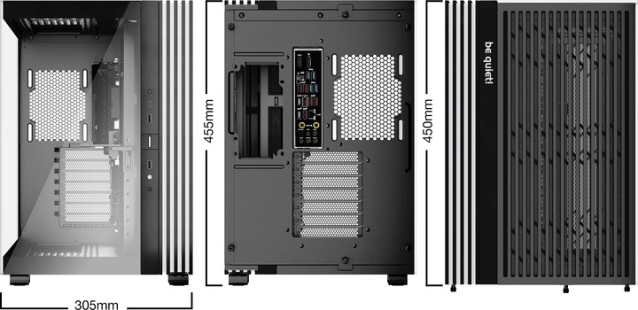 Immagine prodotto be quiet! Base luminosa 600 DX (ATX)
