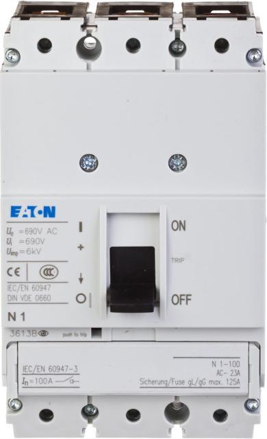 Productafbeelding Eaton Scheidingsschakelaar 3p. 100A BG1 N1-100 (259144)