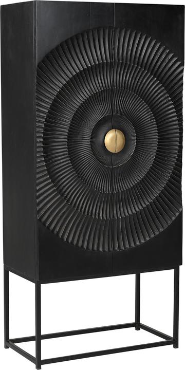 Actual product image SIT Möbel Black Smooth (75 x 39 x 160 cm)