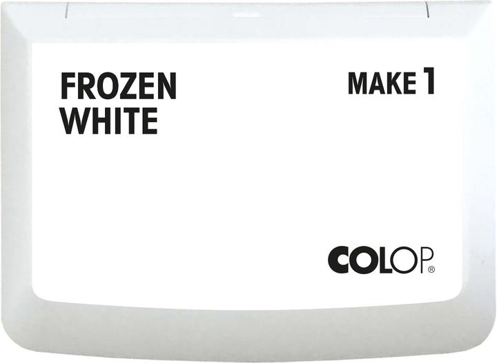 Produktbild Colop Stempelkissen Make1 frozen white