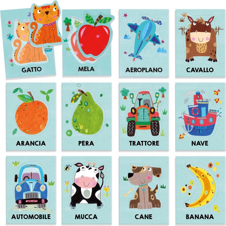 Actual product image Sombo Baby Flashcards (Italian)