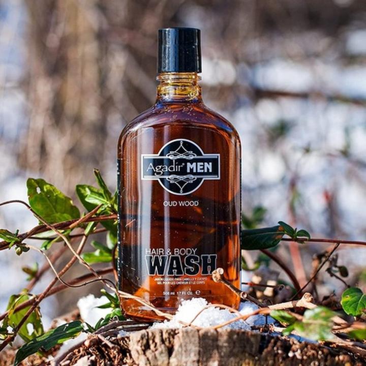 Actual product image Agadir Men Gel and Shampoo 250ml (250 ml, Liquid shampoo)
