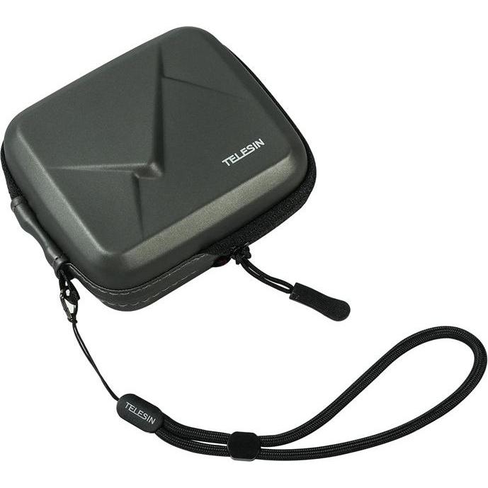 Telesin Shockproof Storage Case For Action Camera, Accessori action cam, Nero
