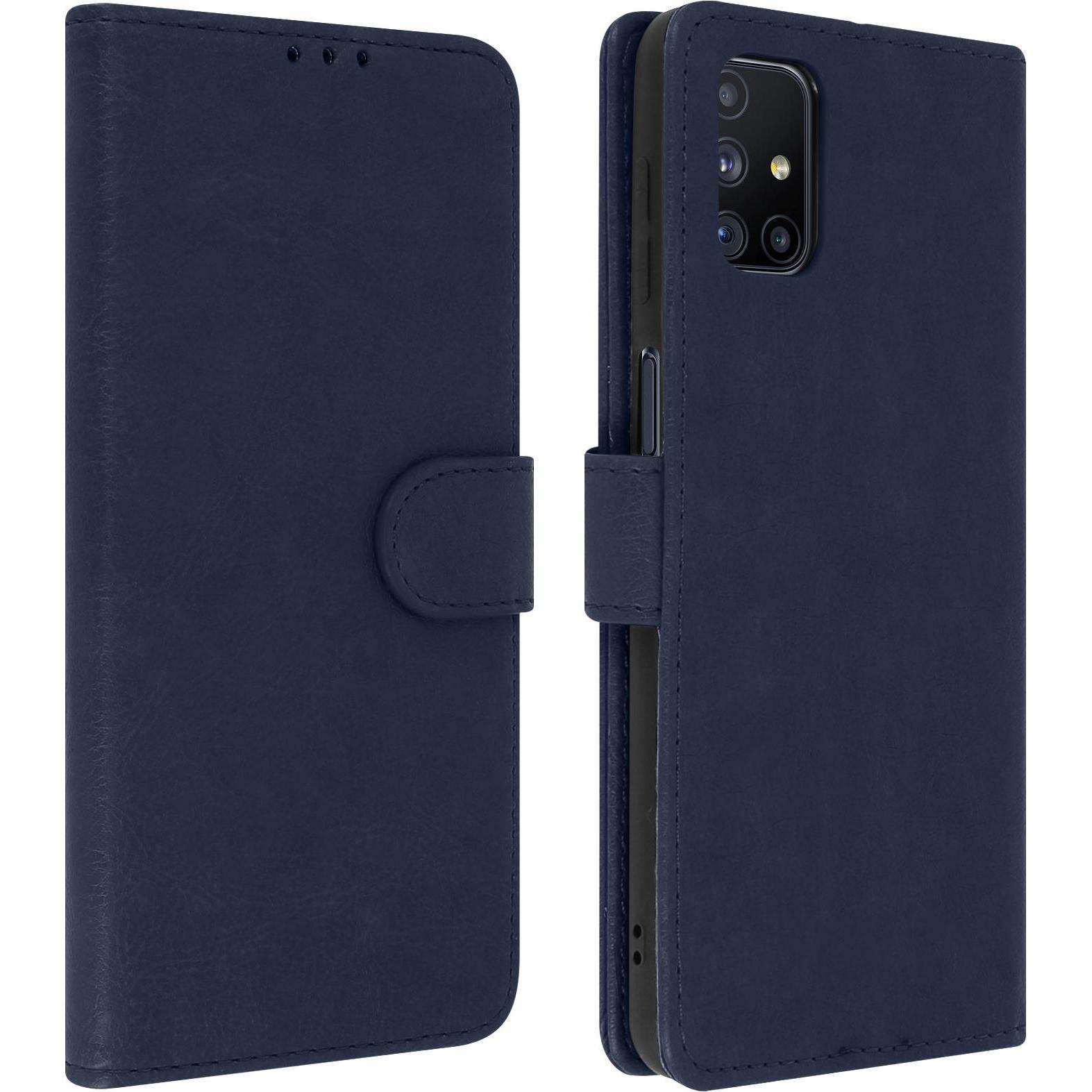 Avizar Chester Series (Samsung Galaxy M51), Smartphone Hülle, Blau