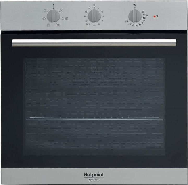 Immagine prodotto Hotpoint FA2 530 H IX HA 66 L A Nero, Acciaio inossidabile