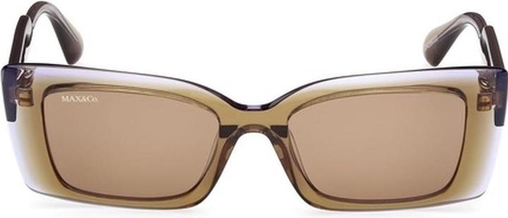 Actual product image Latetobed Max & Co Mo0117 95j Light Green Monocolor 52/18/140 Women's Sunglasses