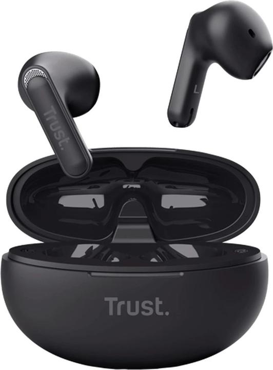 Produktbild Trust Yavi Bt Enc Earphones Black (ANC, 23 h, Kabellos)
