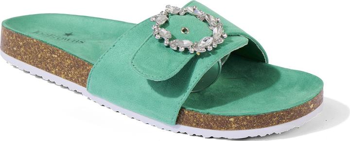 Actual product image Joe Browns Jewelled Buckle Slider Sandals (41)