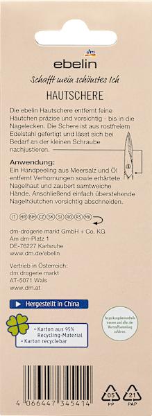 Produktbild dm ebelin Hautschere
