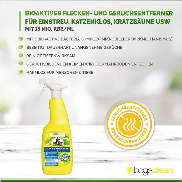 Image du produit Bogar Propreté et odeur (Chien, 500 ml)
