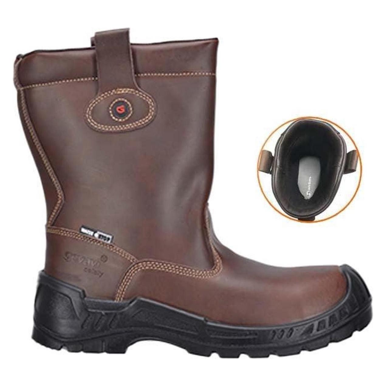 Gevavi, Werkschoenen, Veiligheidslaars Rome S3 Bruin Maat 37 (S3, 37)