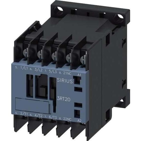 Siemens Leistungsschütz 4kW 3S 200VAC 9A 1Ö/Hilf 3RT2016-4AN62, Relais