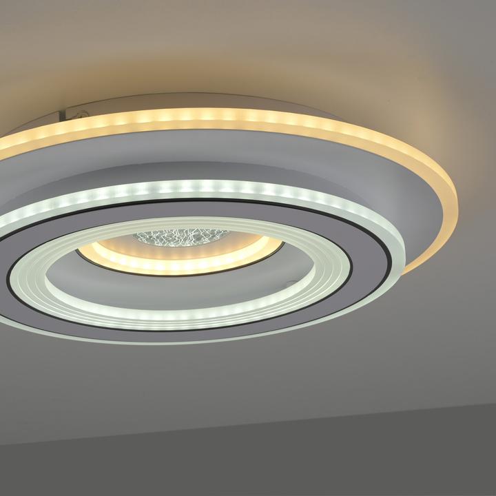 Actual product image Just Light LED Deckenlampe TOLAGO CCT Farbtemperaturwechsel Fernbedienung Nachtlicht