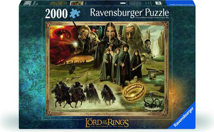 Immagine prodotto Ravensburger LOTR: La Compagnia dell'Anello (2000 pezzi)