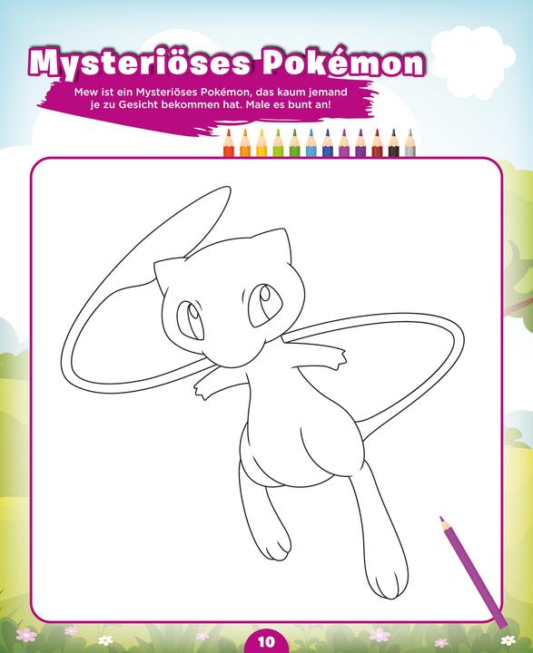 Produktbild Panini Pokémon Junior: Mein grosser Sticker- und Rätselspass