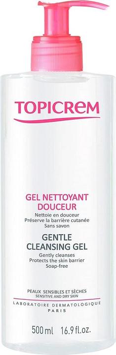 Actual product image Topicrem Gentle Cleansing Gel (500 ml)