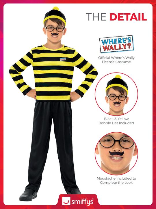 Actual product image Smiffys Where Is Walter: Walter - Odlaw (110, 116, 122, 115 A, 120 B)