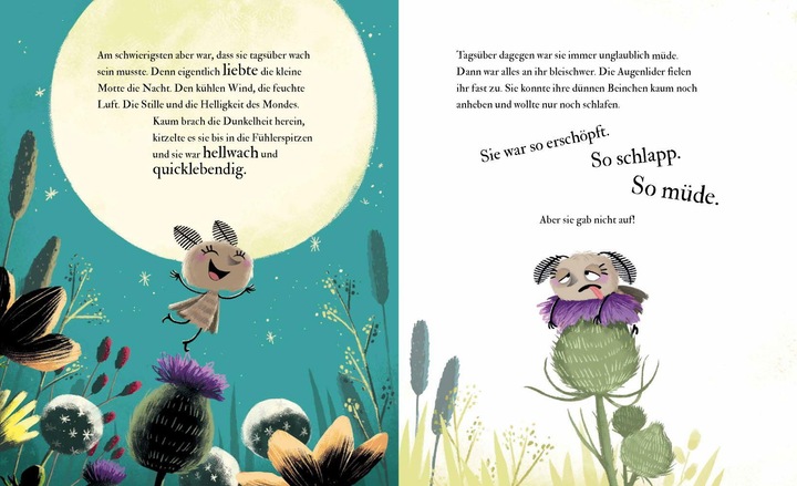 Produktbild Die kleine Motte, die davon träumte, anders zu sein (Deutsch, Eva Dax, 2020)