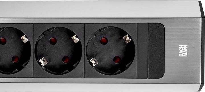 Immagine prodotto Bachmann CASIA 2 3xCEE7/3 2,0m AEH look acciaio inox (3 x, CEE 7/3, 2 m)