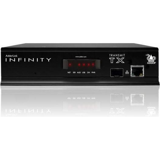 Adder Infinity Single TRANSMITTER., KVM Switch, Schwarz