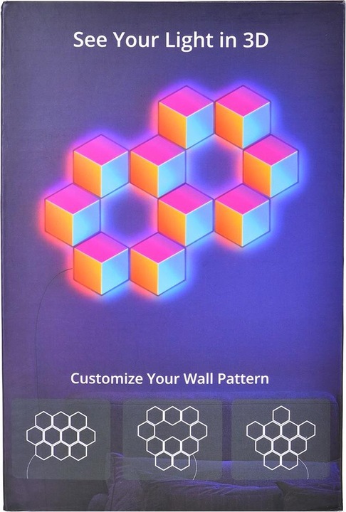 Produktbild Govee Glide Hexa Pro (0 lm)