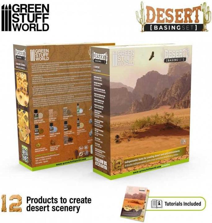 Green Stuff World Set di basi - Deserto