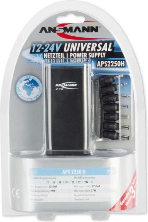 Produktbild Ansmann APS 2250 H Traveller NEU max. 27 W (27 W)