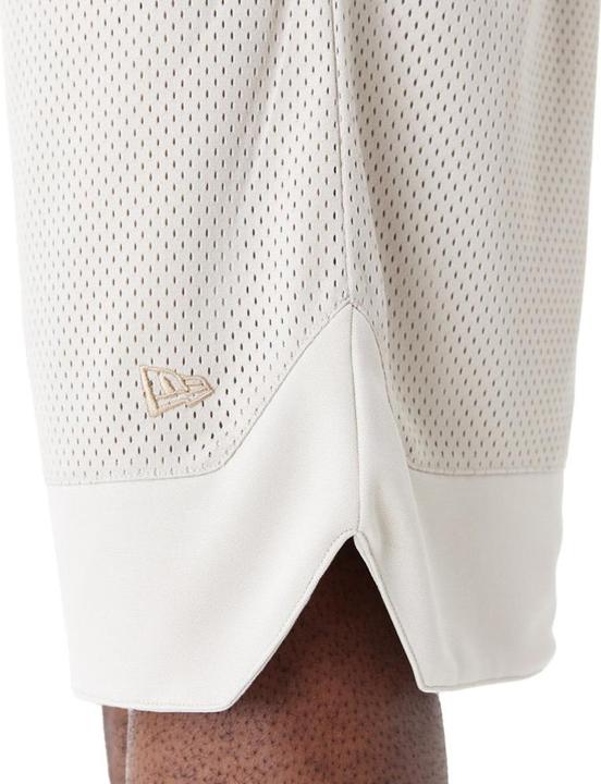 Actual product image New Era Overized Mesh Basketball Shorts stone beige - XL (XL)