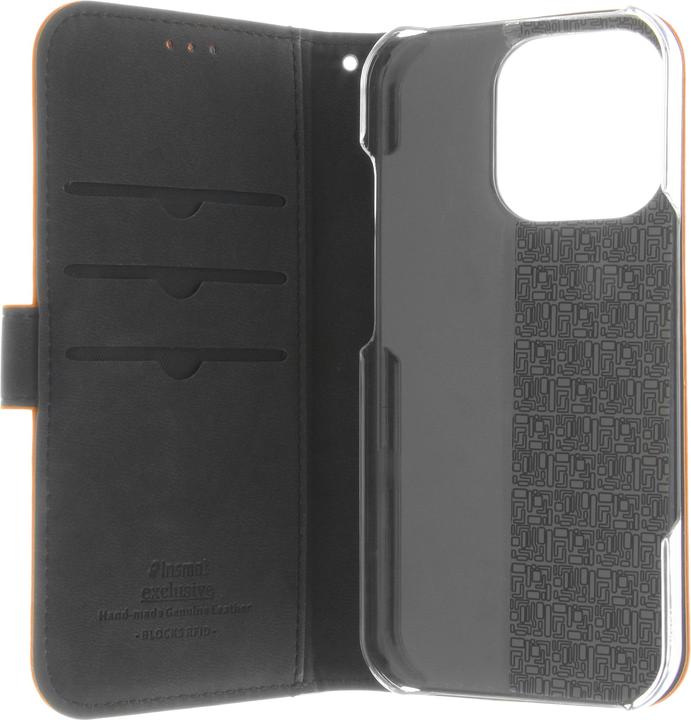 Produktbild Insmat Premium Flipcase Iphone 16 Pro Brown (Apple iPhone 16 Pro)