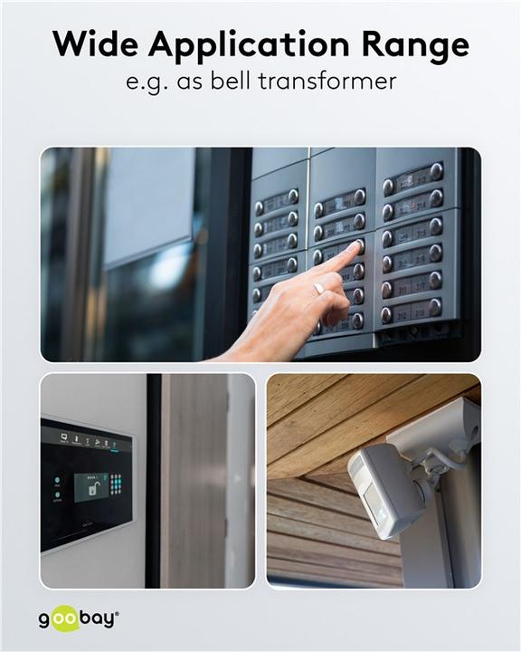 Productafbeelding Goobay Hutschienen-Netzteil DIN-Rail 12 V DC, 4,5 A, 54 W